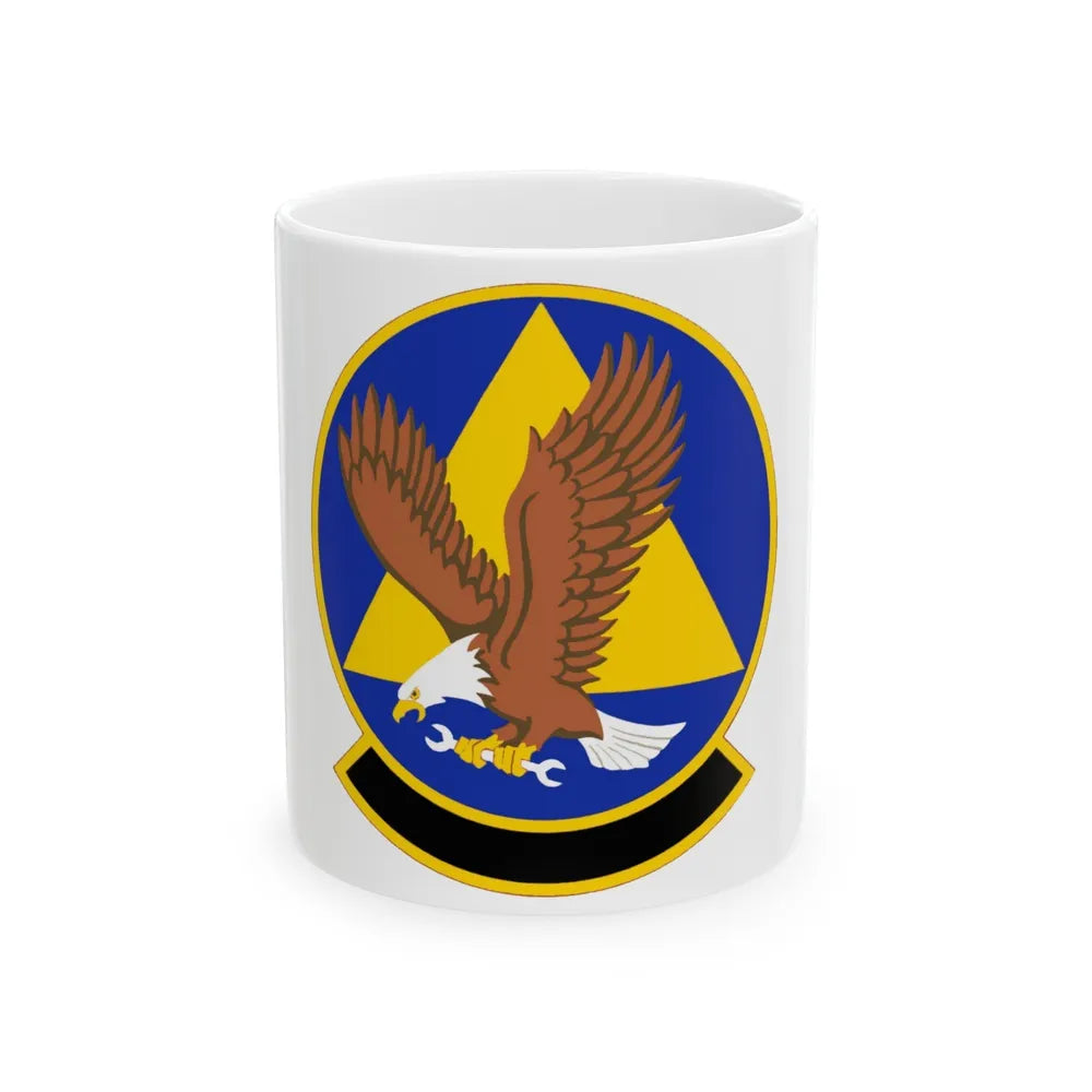 911 Maintenance Squadron AFRC (U.S. Air Force) White Coffee Mug-11oz-Go Mug Yourself