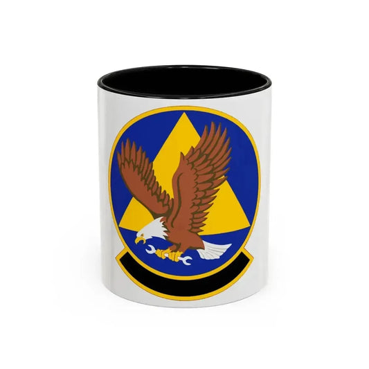 911 Maintenance Squadron AFRC (U.S. Air Force) Accent Coffee Mug 11oz Black - Go Mug Yourself