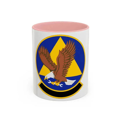 911 Maintenance Squadron AFRC (U.S. Air Force) Accent Coffee Mug 11oz Pink - Go Mug Yourself