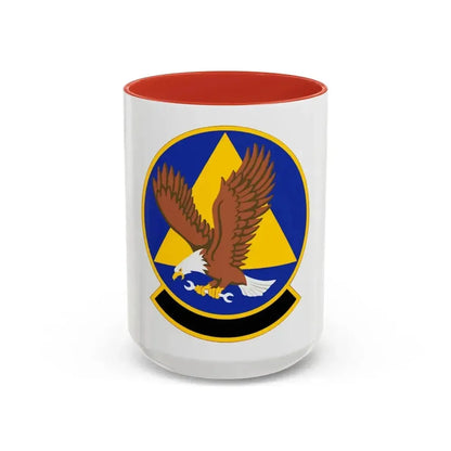 911 Maintenance Squadron AFRC (U.S. Air Force) Accent Coffee Mug 15oz Red - Go Mug Yourself