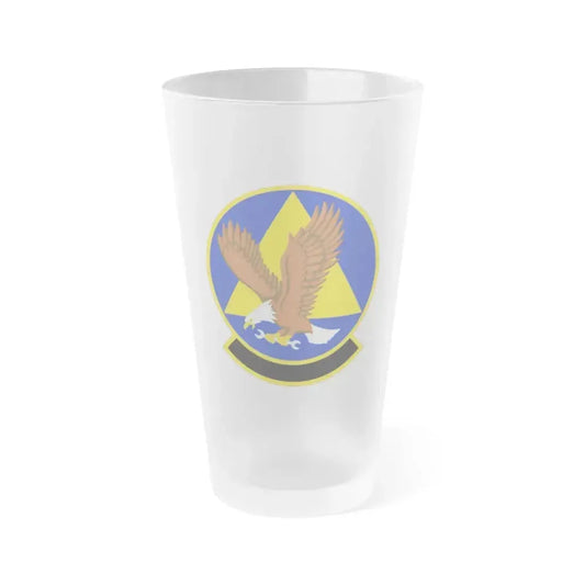 911 Maintenance Squadron AFRC (U.S. Air Force) Frosted Pint Glass 16oz 16oz Frosted - Go Mug Yourself