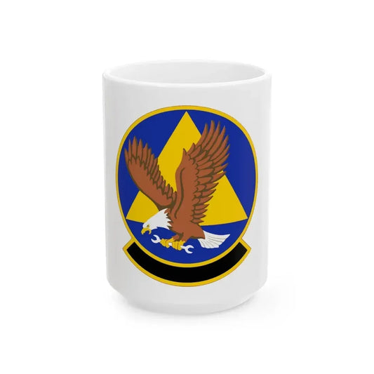 911 Maintenance Squadron AFRC (U.S. Air Force) White Coffee Mug 15oz - Go Mug Yourself