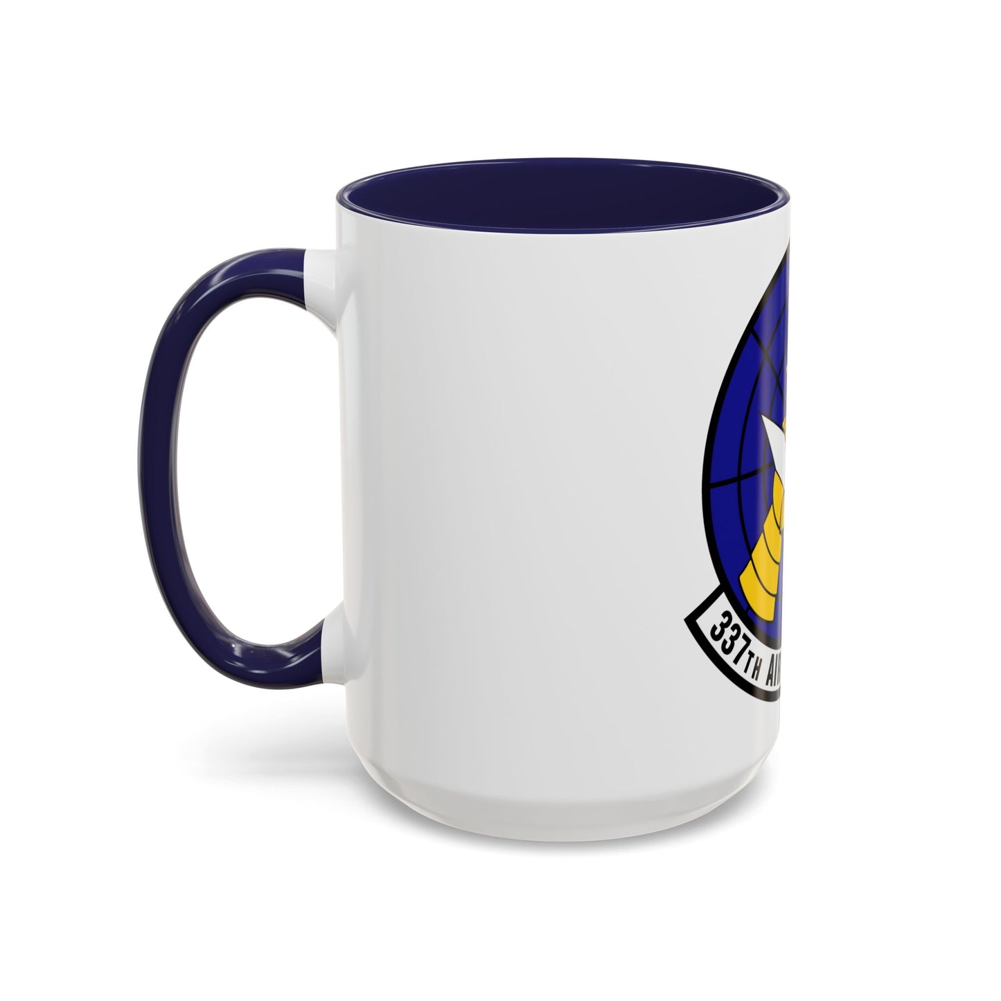 337 Air Control Squadron AETC (U.S. Air Force) Accent Coffee Mug
