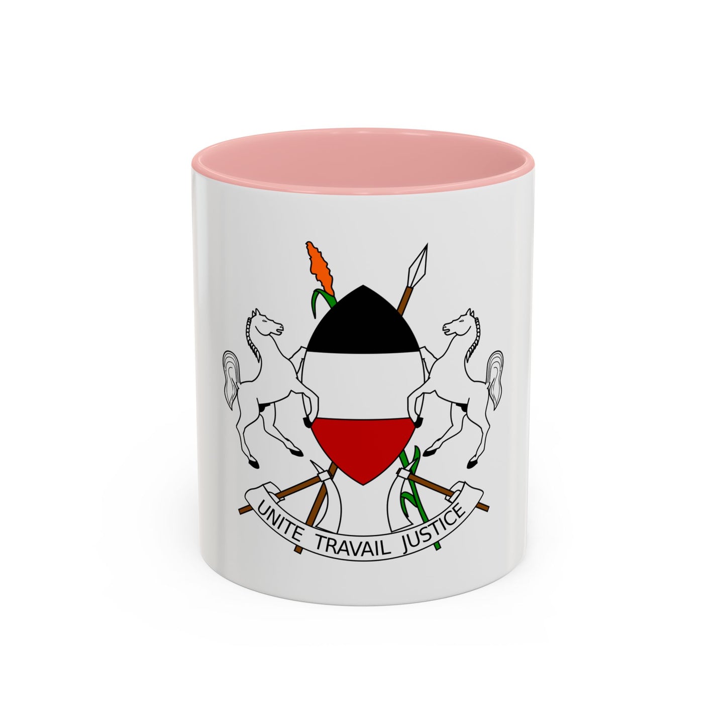 Coat of arms of Upper Volta (1967-1984) - Accent Coffee Mug