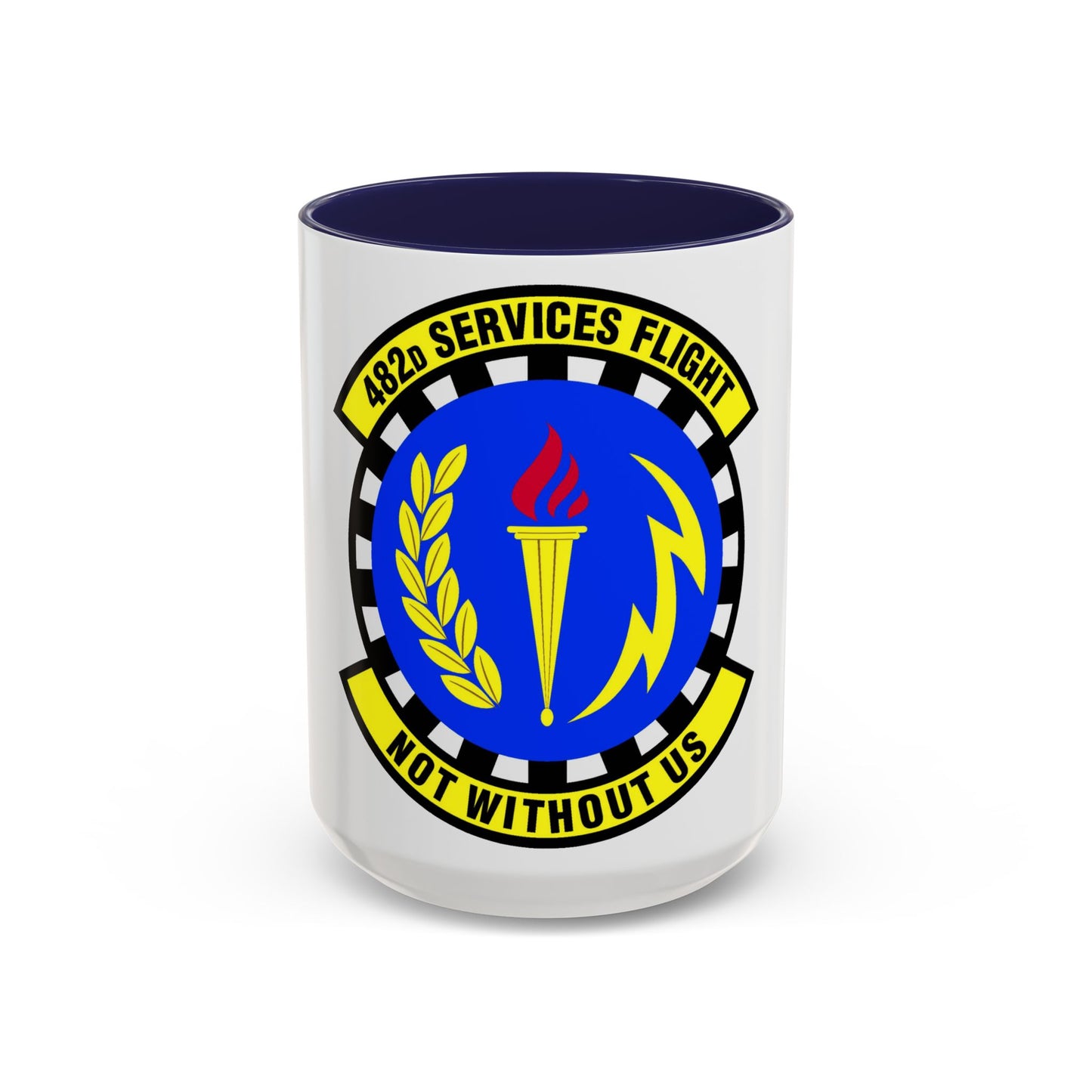 482d Services Flight (U.S. Air Force) Accent Coffee Mug