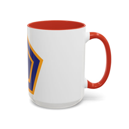 US 55th Infantry Division (U.S. Army) Accent Coffee Mug