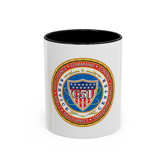 USCG C51SC (U.S. Coast Guard) Accent Coffee Mug