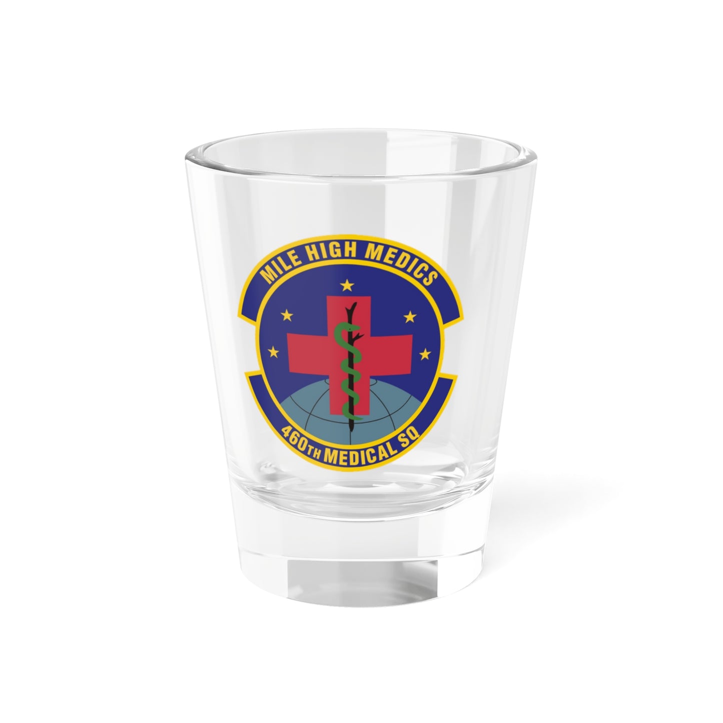 460th Medical Squadron (U.S. Air Force) Shot Glass 1.5oz