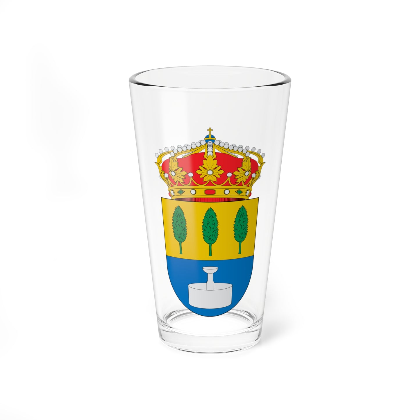 Escudo de Alameda (Spain) (Coat of Arms) Pint Glass 16oz