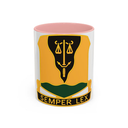 125 Military Police Battalion (U.S. Army) Accent Coffee Mug