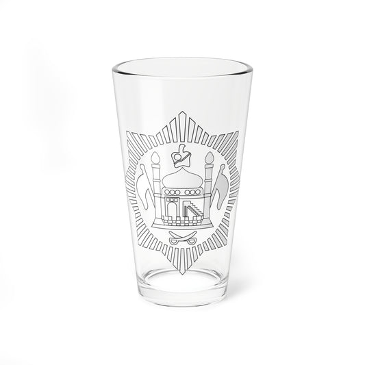 Emblem of Afghanistan 1919-1926 (Afghanistan) (Coat of Arms) Pint Glass 16oz