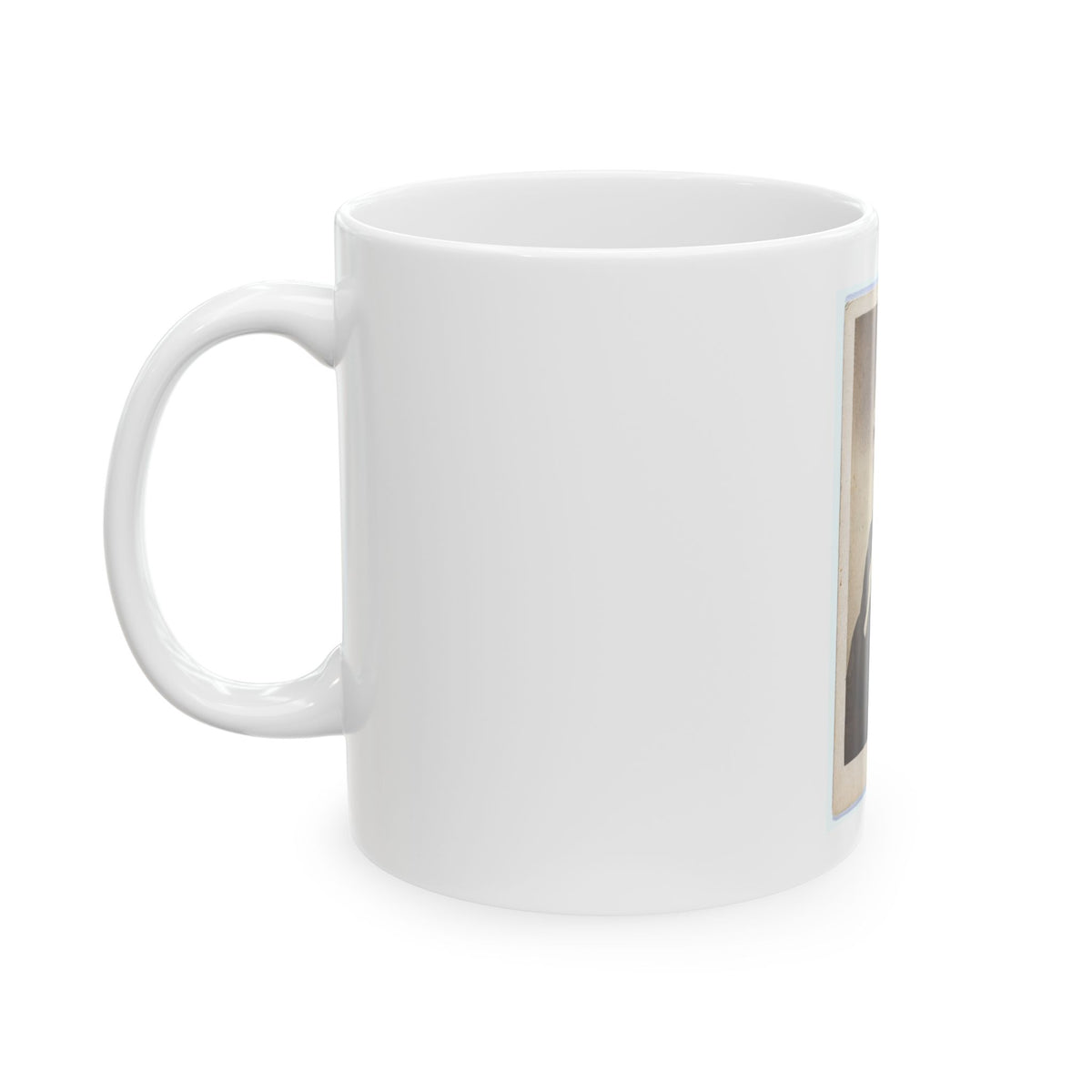 Col. Edward D. Baker, 1811-1861 (U.S. Civil War) White Coffee Mug