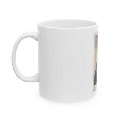 Col. Edward D. Baker, 1811-1861 (U.S. Civil War) White Coffee Mug