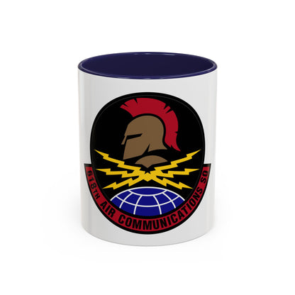618 Air Communications Squadron AMC (U.S. Air Force) Accent Coffee Mug