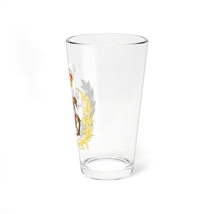 Emblem of Spanish Customs Surveillance Service (Spain) (Coat of Arms) Pint Glass 16oz