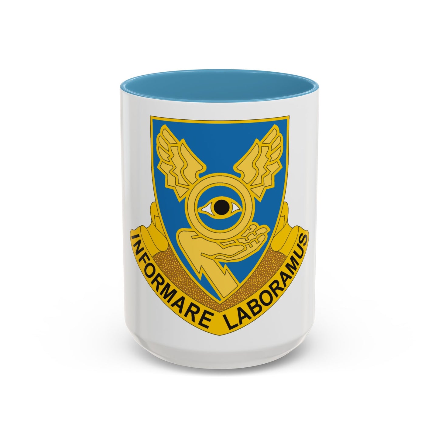 1st Military Intelligence Battalion (U.S. Army) Accent Coffee Mug