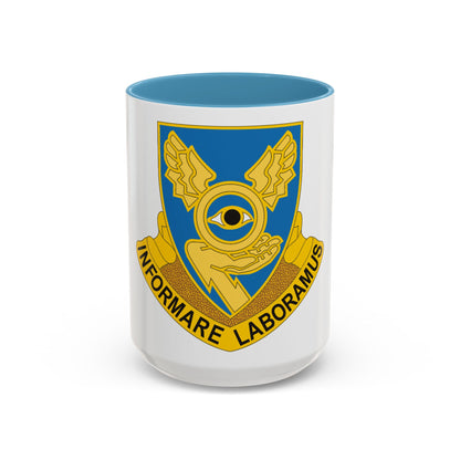 1st Military Intelligence Battalion (U.S. Army) Accent Coffee Mug