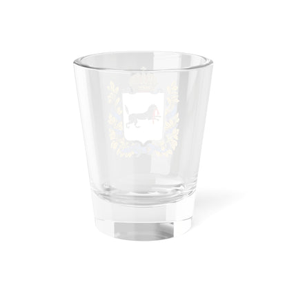 Coat of arms of Irkutsk Governorate 1878 Sukachov (Russia) (Coat of Arms) Shot Glass 1.5oz