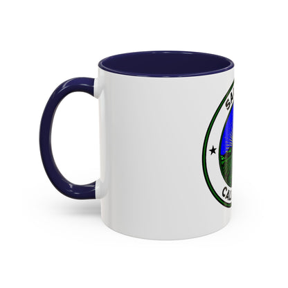 Seal of Salinas California - Accent Coffee Mug