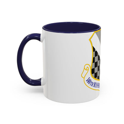 140th Mission Support Group (U.S. Air Force) Accent Coffee Mug