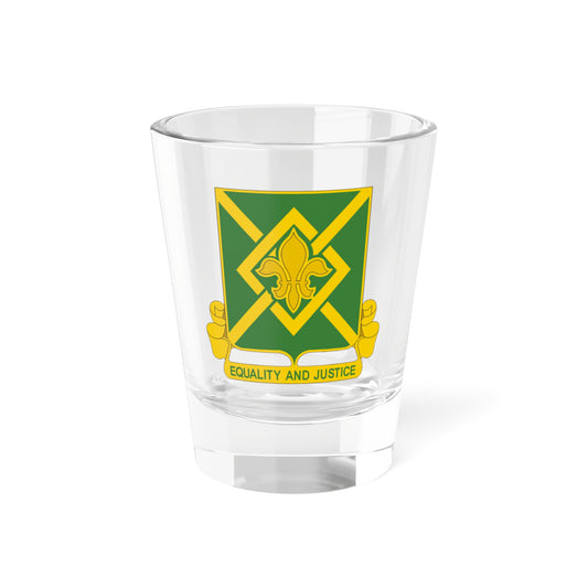 Verre à liqueur du bataillon de police militaire 384 (armée américaine) 1,5 oz