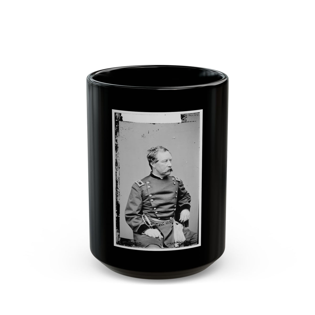 Albion P. Howe 001 (U.S. Civil War) Black Coffee Mug