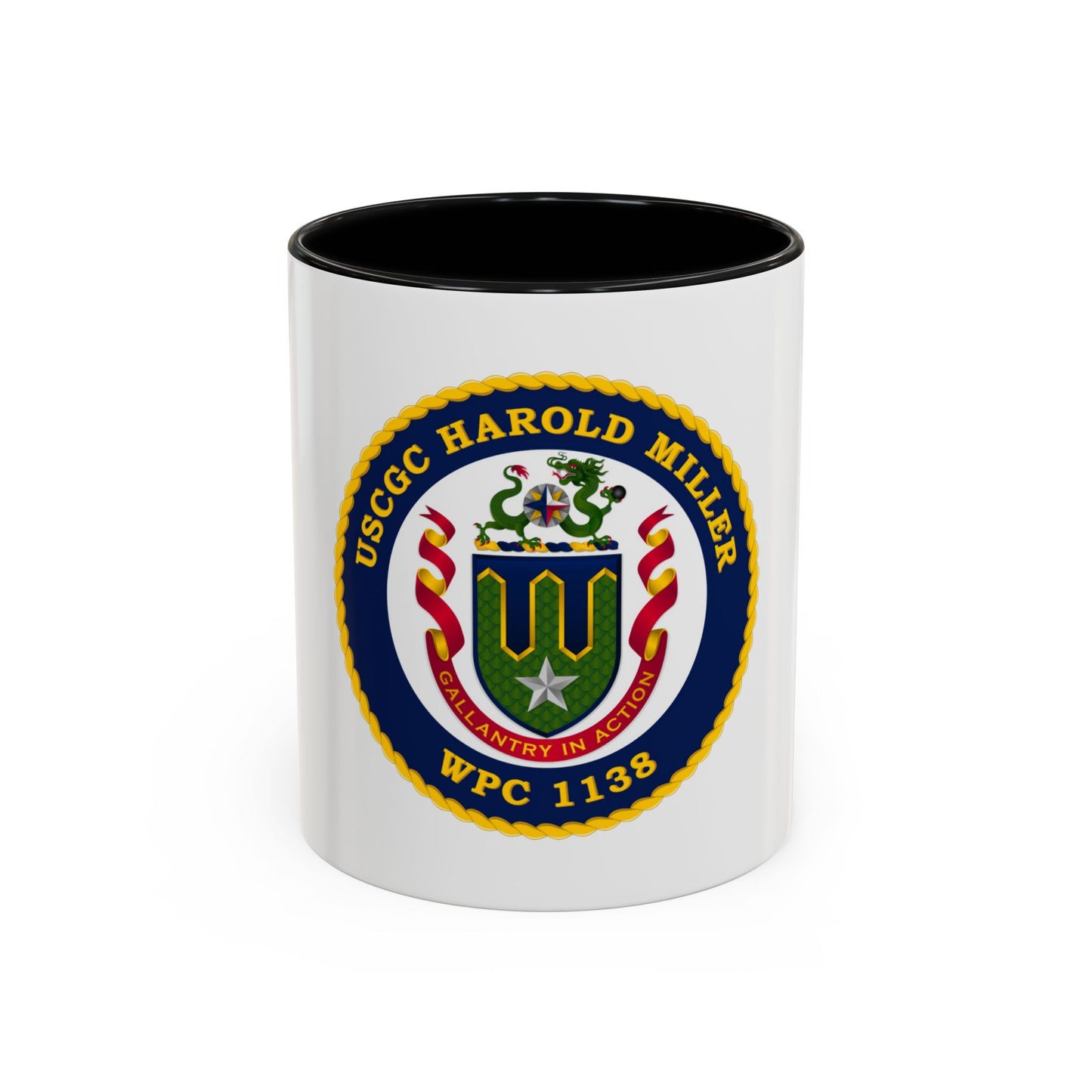 USCGC Harold Miller WPC 1138 (U.S. Coast Guard) Accent Coffee Mug
