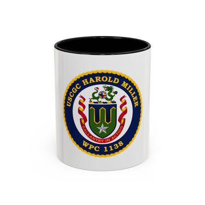 USCGC Harold Miller WPC 1138 (U.S. Coast Guard) Accent Coffee Mug