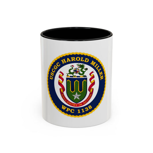 USCGC Harold Miller WPC 1138 (U.S. Coast Guard) Accent Coffee Mug