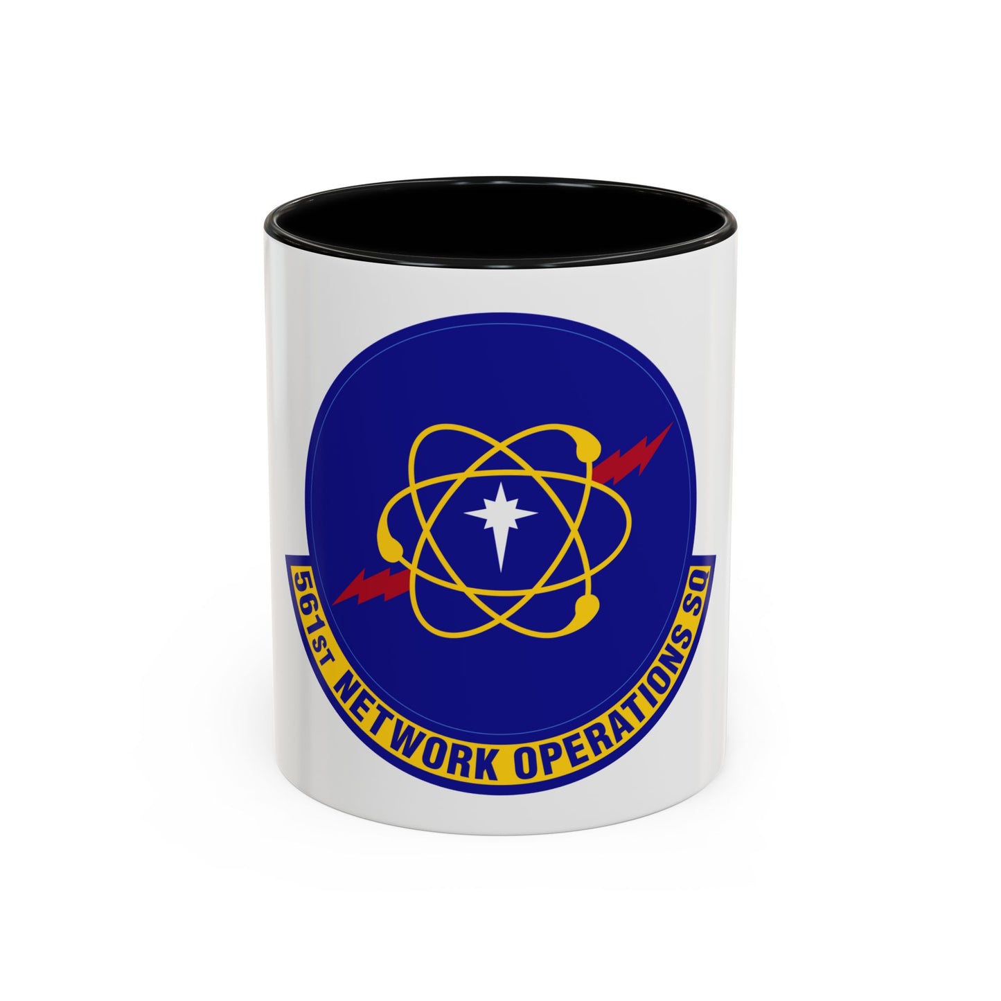 561 Network Operations Squadron ACC (U.S. Air Force) Accent Coffee Mug