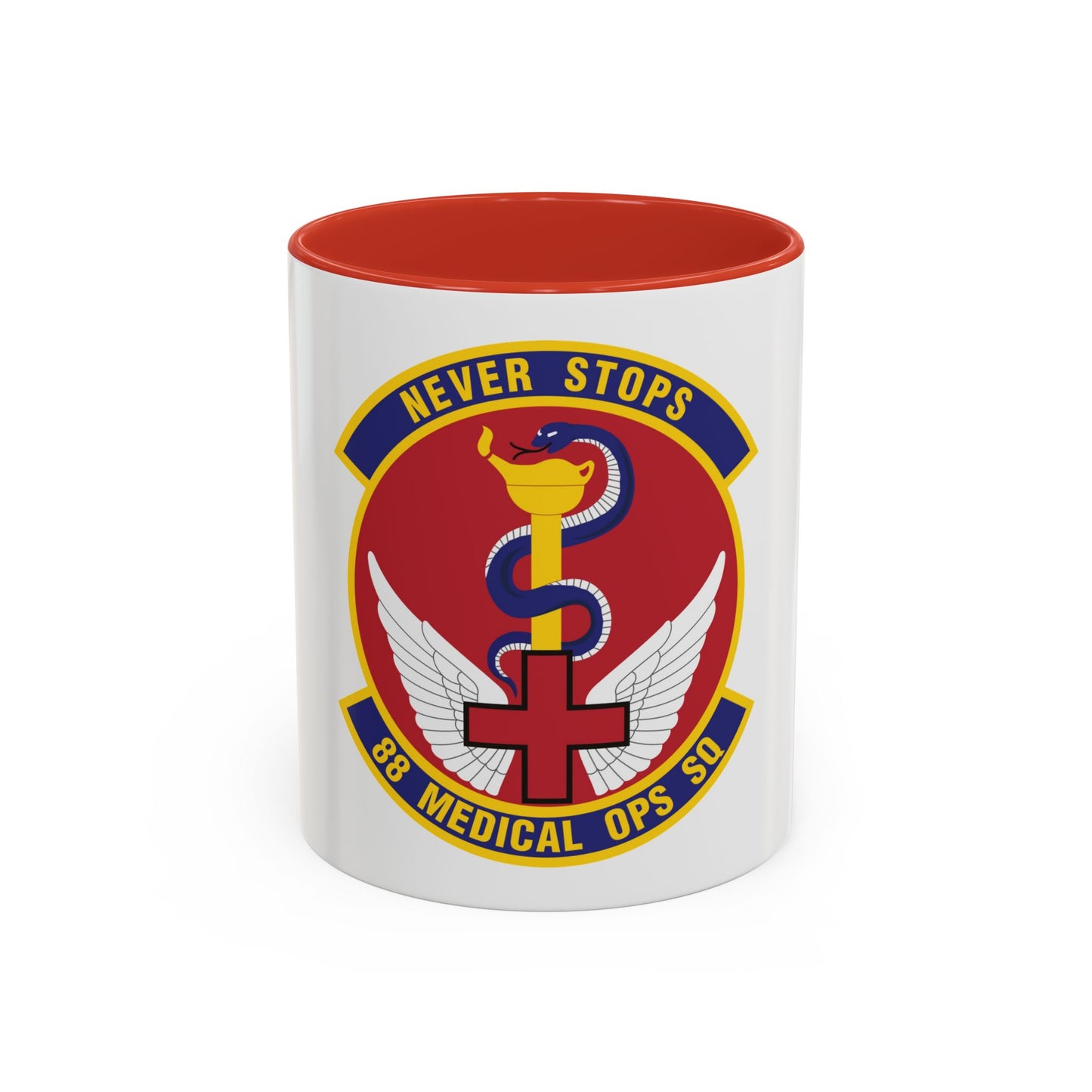 88th Medical Operations Squadron (U.S. Air Force) Accent Coffee Mug