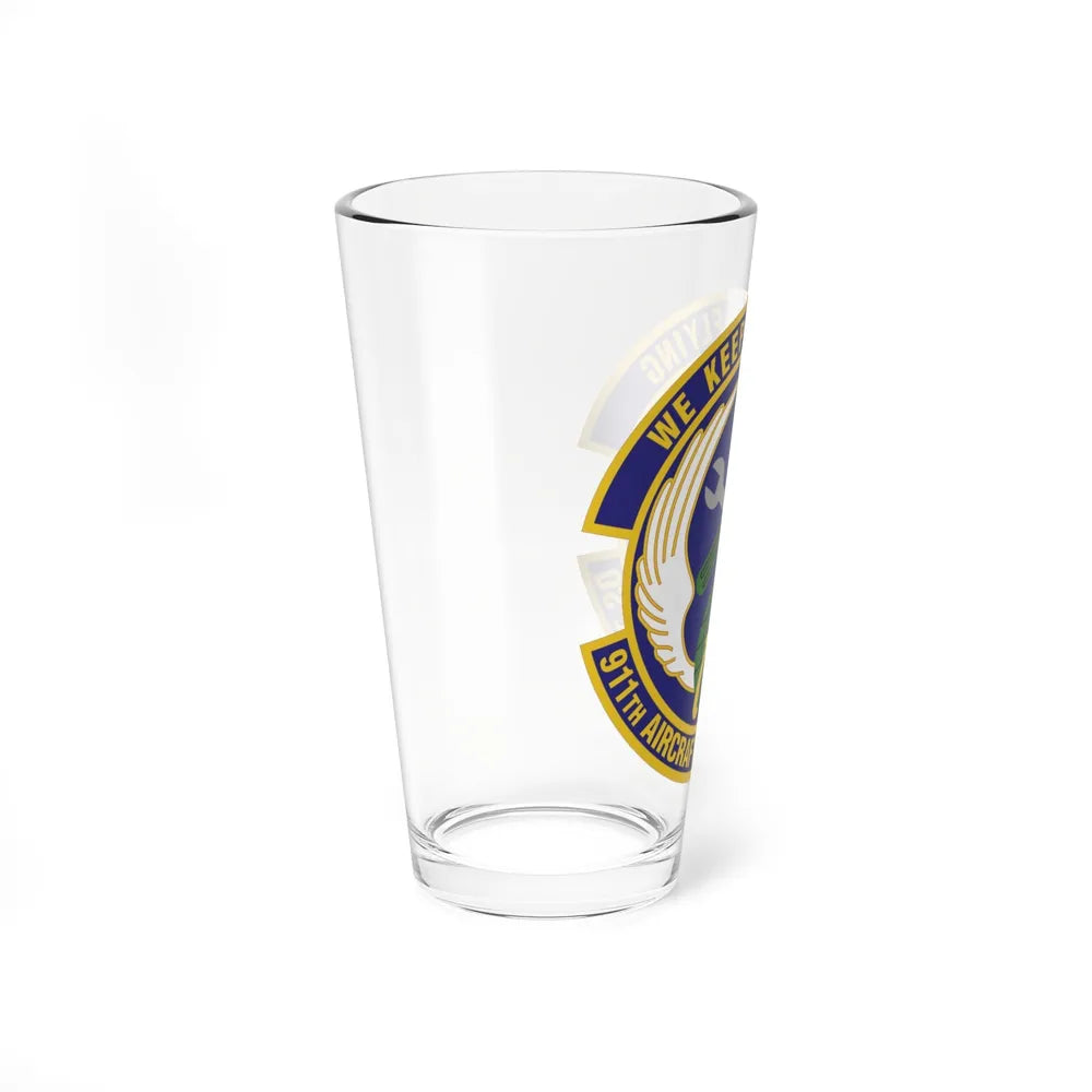 911th Aircraft Maintenance Squadron (U.S. Air Force) Pint Glass 16oz-Go Mug Yourself