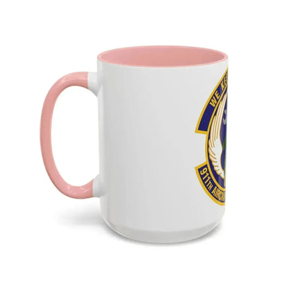 911th Aircraft Maintenance Squadron (U.S. Air Force) Accent Coffee Mug - Go Mug Yourself