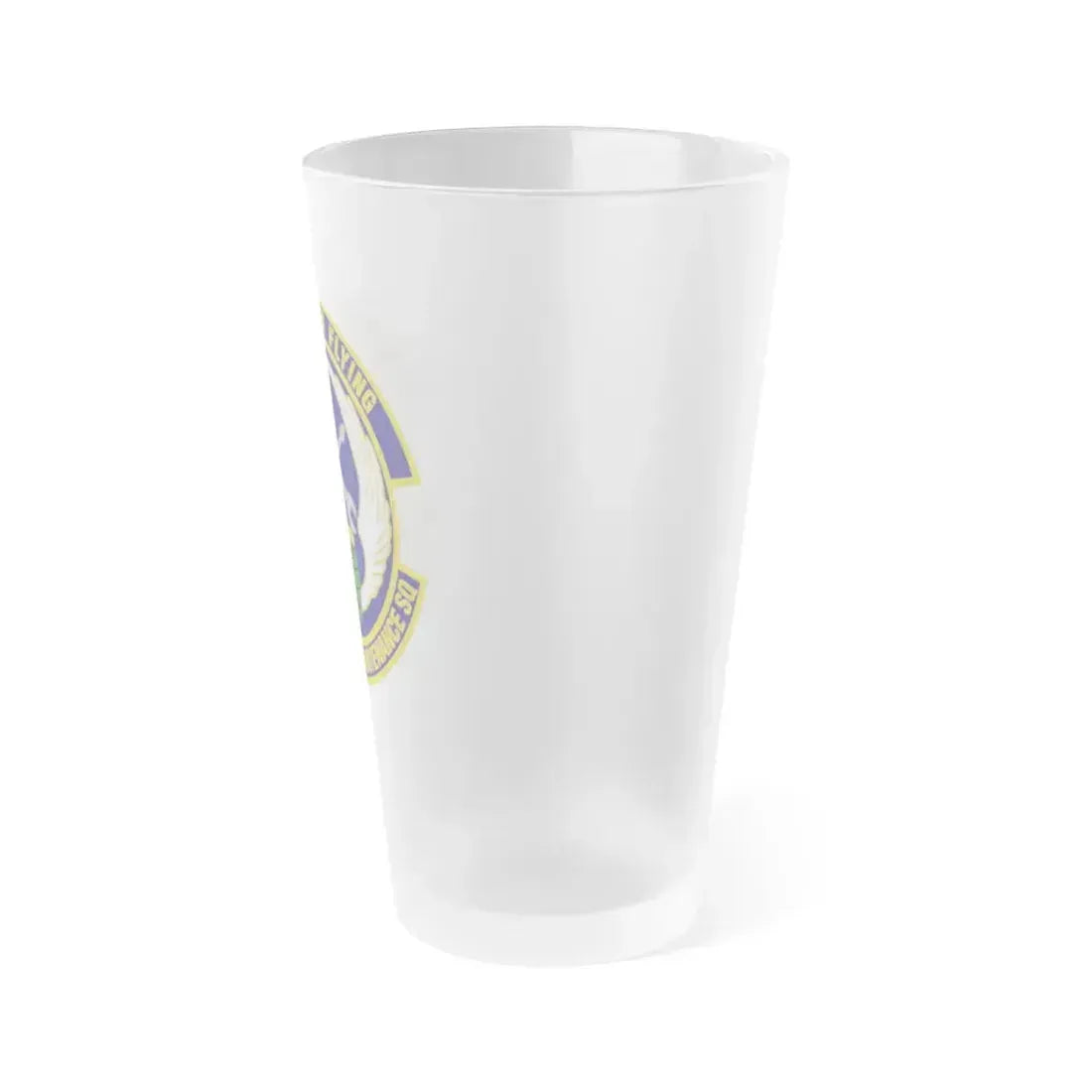 911th Aircraft Maintenance Squadron (U.S. Air Force) Frosted Pint Glass 16oz - Go Mug Yourself