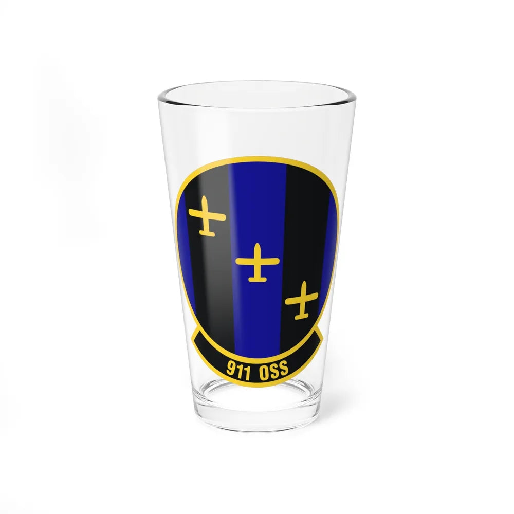 911th Operations Support Squadron (U.S. Air Force) Pint Glass 16oz-16oz-Go Mug Yourself