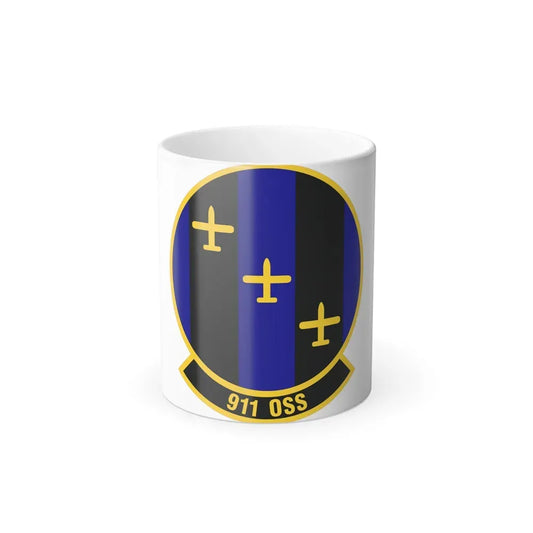 911th Operations Support Squadron (U.S. Air Force) Color Changing Coffee Mug 11oz - Go Mug Yourself
