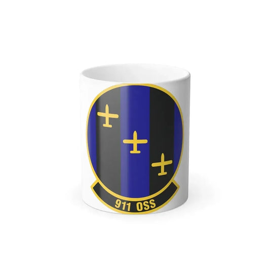 911th Operations Support Squadron (U.S. Air Force) Color Changing Coffee Mug 11oz - Go Mug Yourself