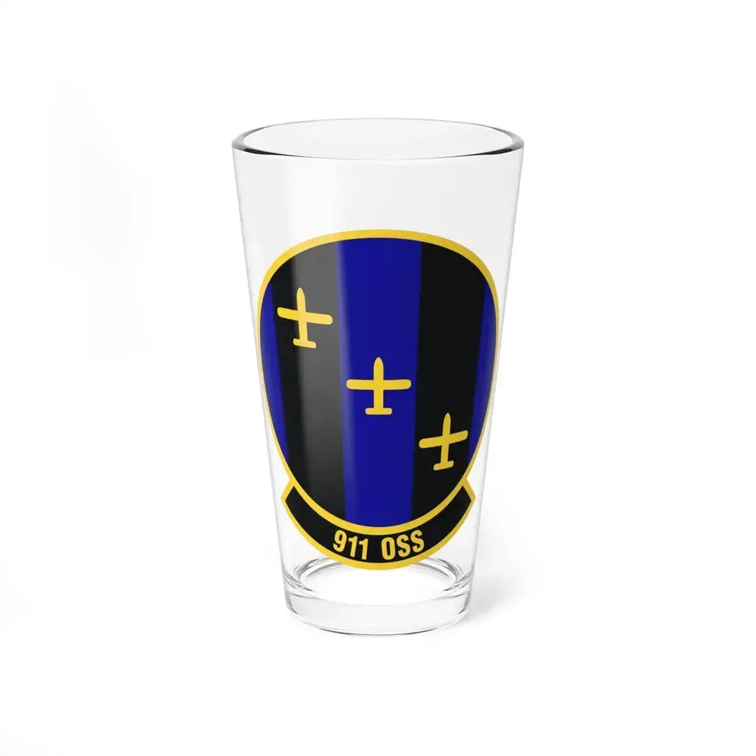 911th Operations Support Squadron (U.S. Air Force) Pint Glass 16oz 16oz - Go Mug Yourself