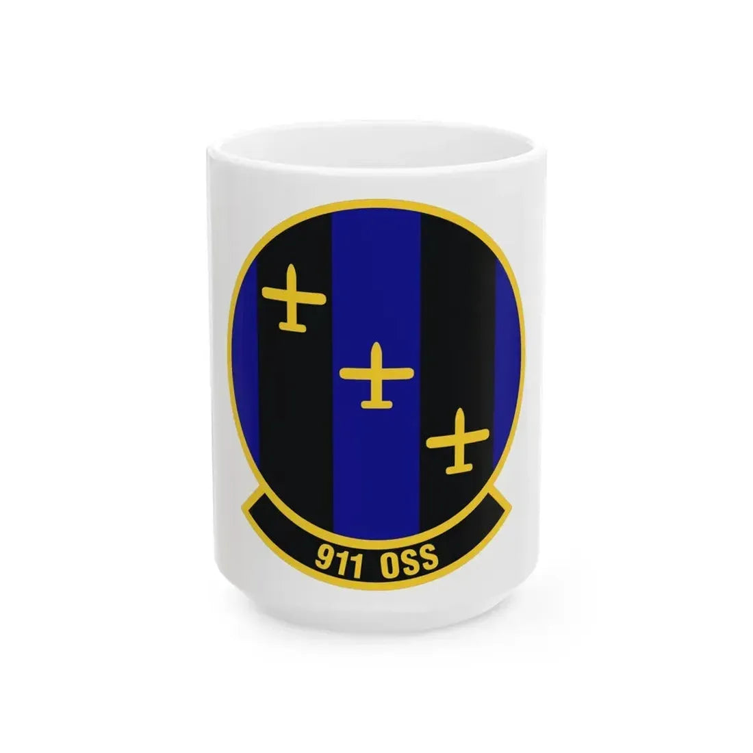 911th Operations Support Squadron (U.S. Air Force) White Coffee Mug 15oz - Go Mug Yourself