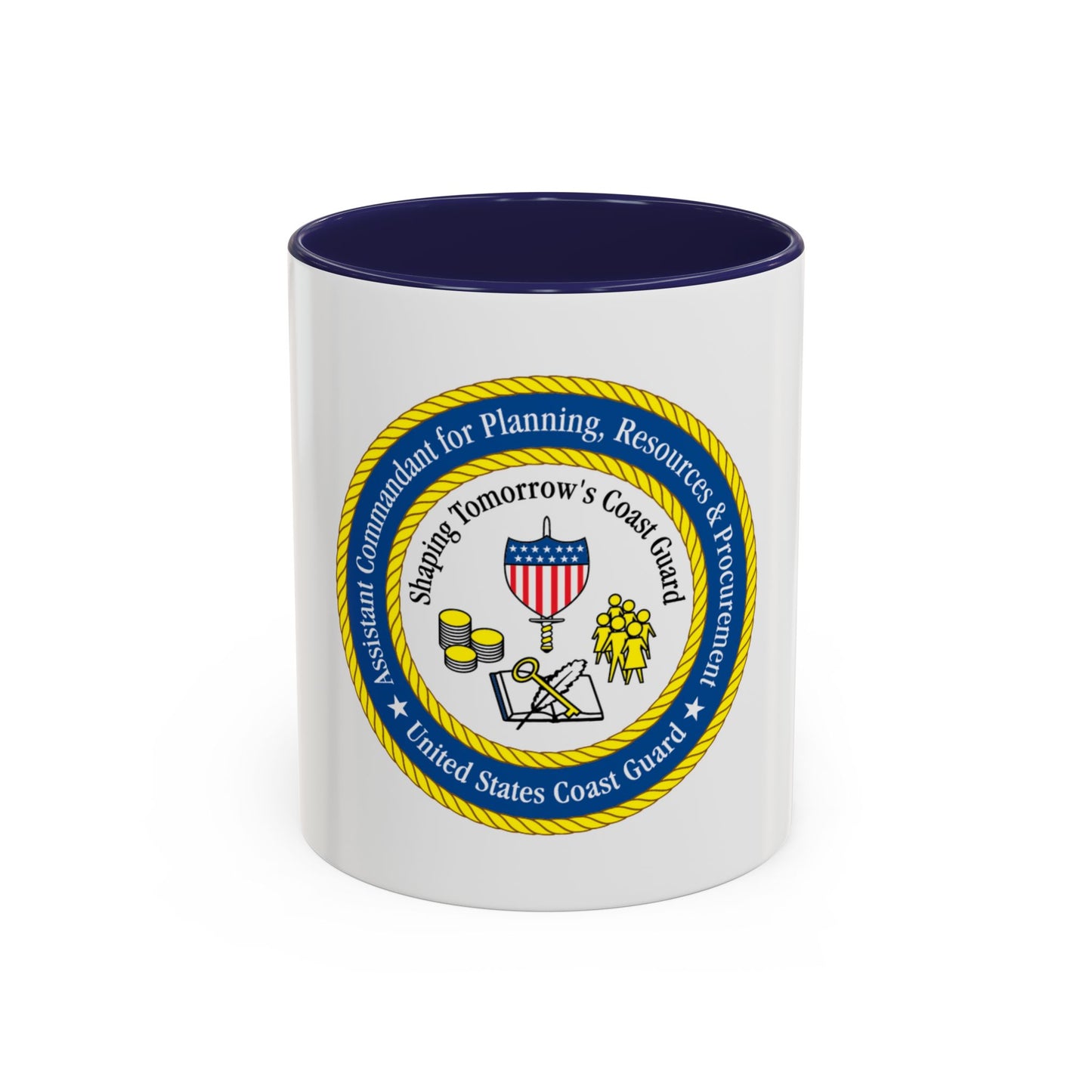 USCG Ast Comdt Plan Res & Proc (U.S. Coast Guard) Accent Coffee Mug