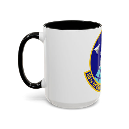 50th Operations Support Squadron (U.S. Air Force) Accent Coffee Mug