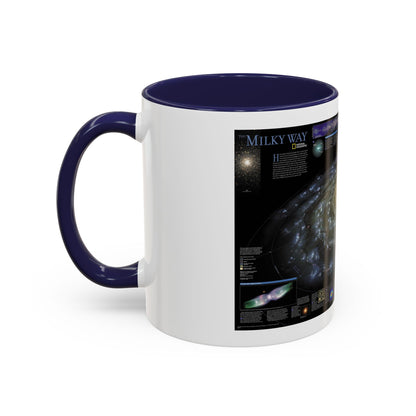Space - Milky Way (2002) (Map) Accent Coffee Mug