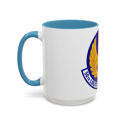 50th Logistics Readiness Flight (U.S. Air Force) Accent Coffee Mug