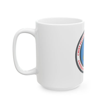 USCG CPOA (U.S. Coast Guard) White Coffee Mug