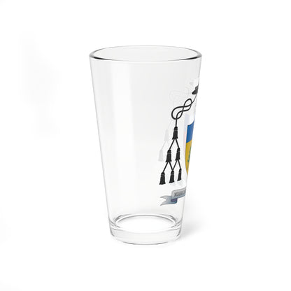 Escudo de Jacinto Inácio Flach (Spain) (Coat of Arms) Pint Glass 16oz