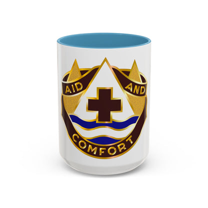 82 Field Hospital (U.S. Army) Accent Coffee Mug