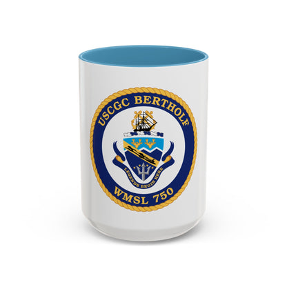 USCGC Bertholf WMSL 750 (U.S. Coast Guard) Accent Coffee Mug