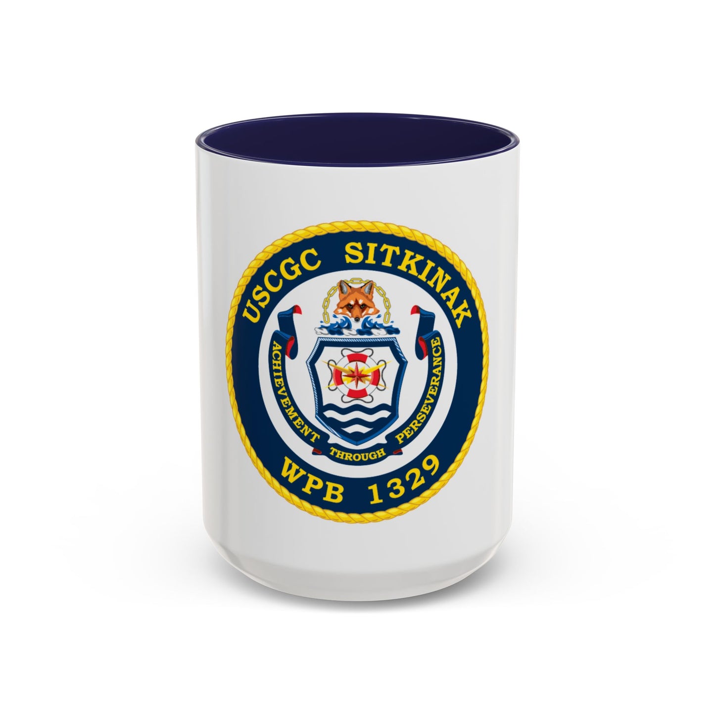 USCGC Sitkinak WPB 1329 (U.S. Coast Guard) Accent Coffee Mug