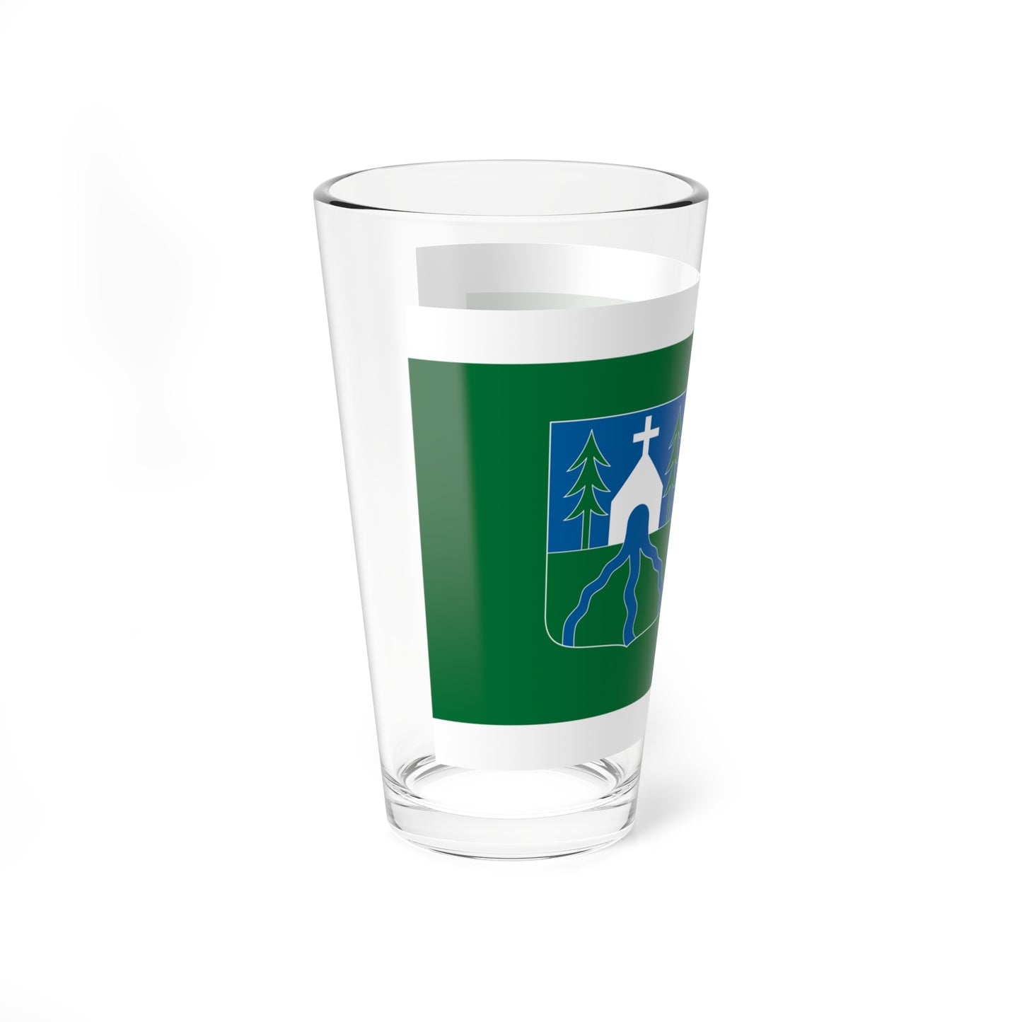 Flag of Hidegkut (Hungary) Pint Glass 16oz