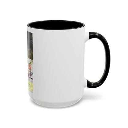Caspian Sea (1999) (Map) Accent Coffee Mug